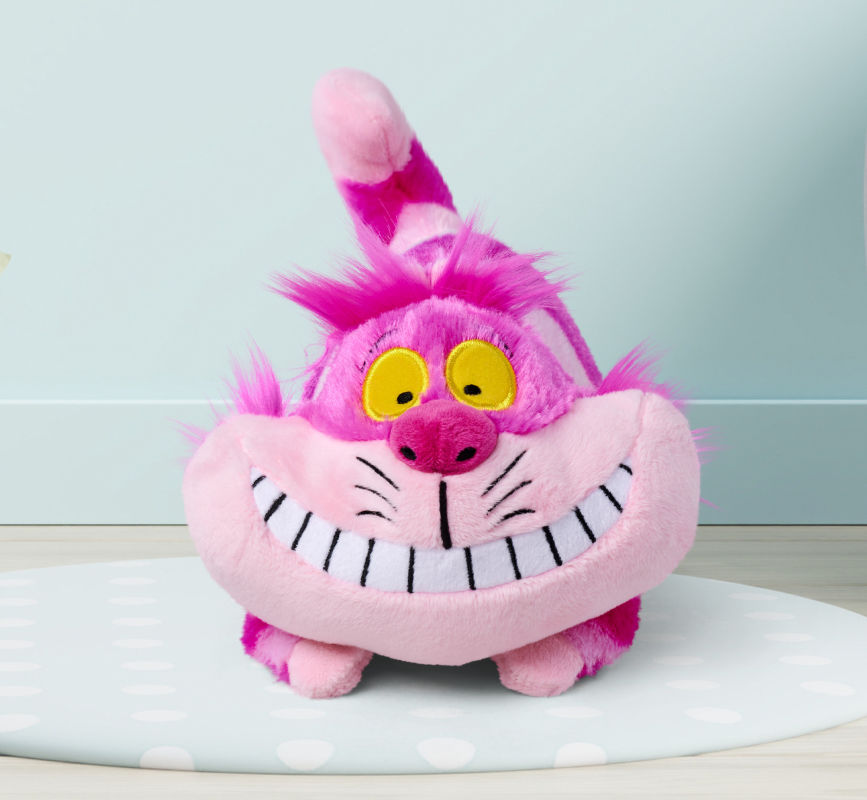  chat du cheshire maxi peluche 40 cm 